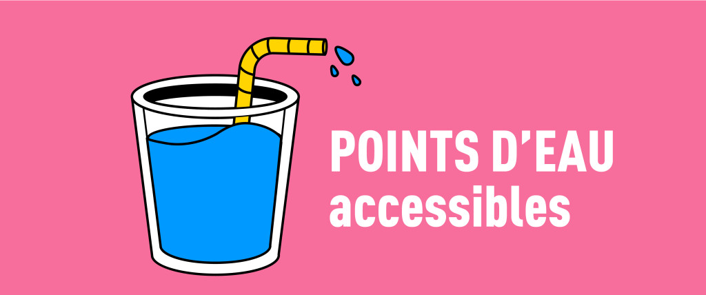 Points d'eau accessibles